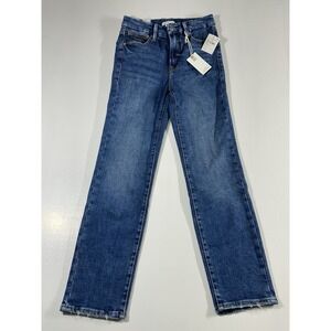Good American Women's Jeans Blue Wash Skinny Fit High Rise Size 2